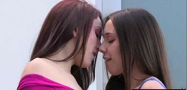  Teen Lesbos (Mandy Muse & Jenna Sativa) Play Till Climax On Cam vid-24